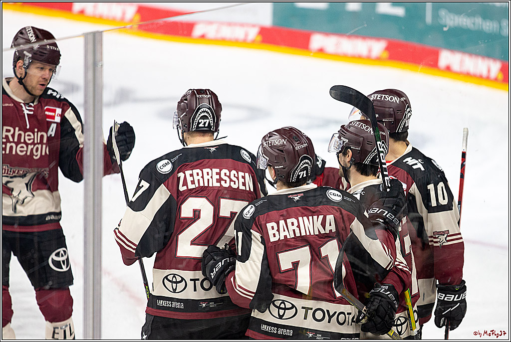 PENNY DEL;  Koelner Haie - Krefeld Pinguine; Koeln, 24.02.2021